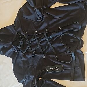 Hoodie croptop XL New , Willow young contemporary